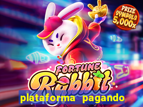 plataforma pagando no cadastro fortune tiger